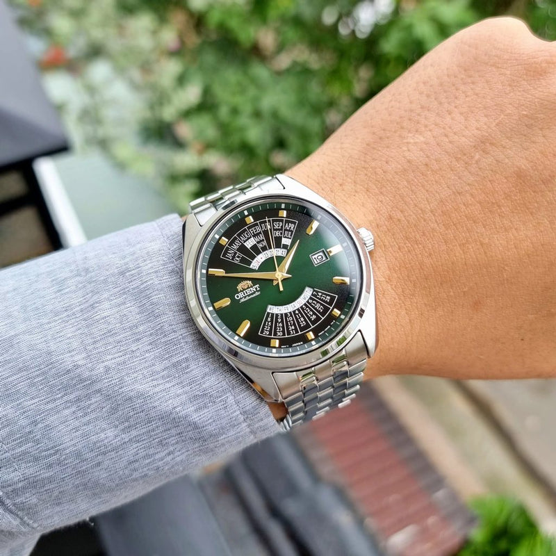 Orient Multi Year Calendar Men s Silver Watch RA BA0002E10B from WatchPilot
