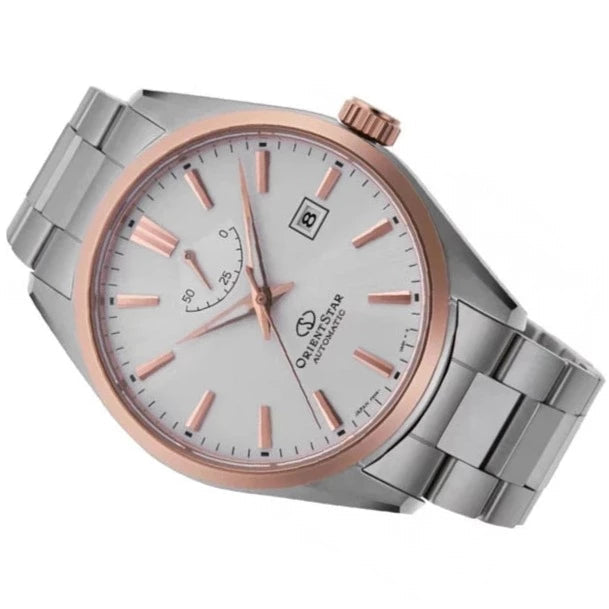 Mechanical Watch - Orient Star Basic Date Classic Men's Silver Watch RE-AU0401S00B
