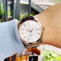 Mechanical Watch - Orient Star Basic Date Classic Men's Silver Watch RE-AU0401S00B