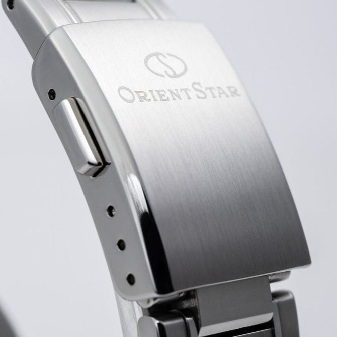 Mechanical Watch - Orient Star Contemporary Full Skeleton Men's Silver Watch RE-AZ0101N00B