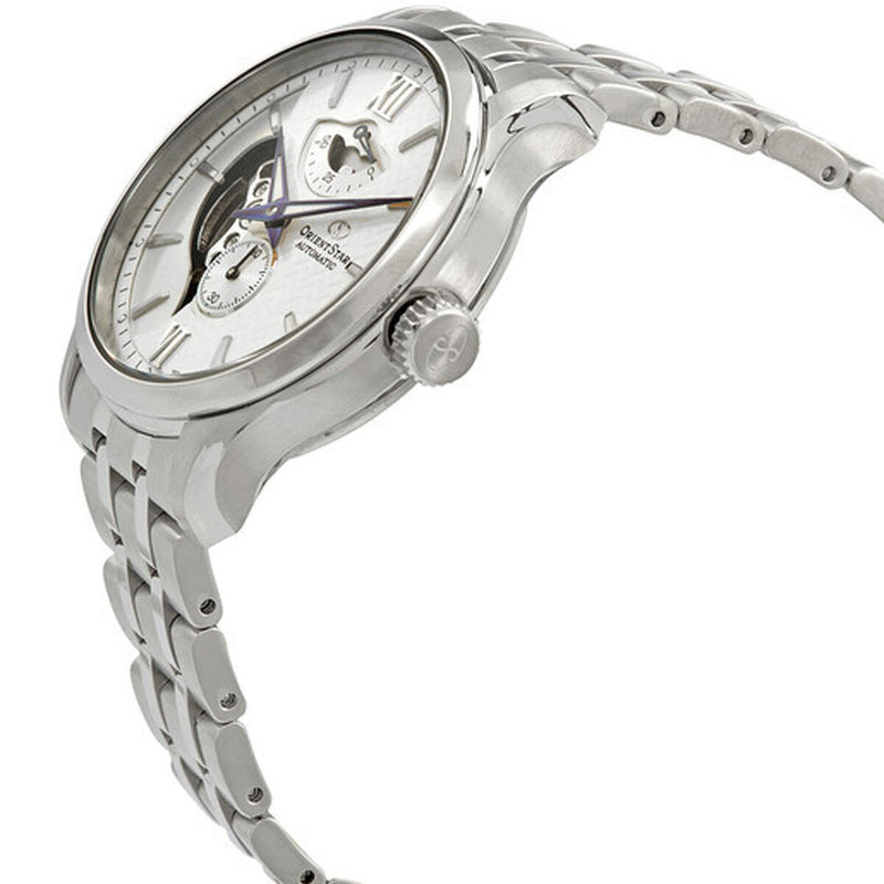 Mechanical Watch - Orient Star Contemporary Layered Skeleton Men's Silver Watch RE-AV0B01S00B