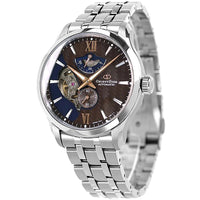 Mechanical Watch - Orient Star Contemporary Layered Skeleton Men's Silver Watch RE-AV0B02Y00B