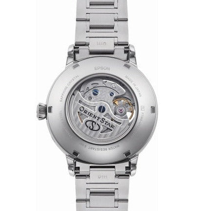 Mechanical Watch - Orient Star Contemporary Layered Skeleton Men's Silver Watch RE-AV0B03B00B