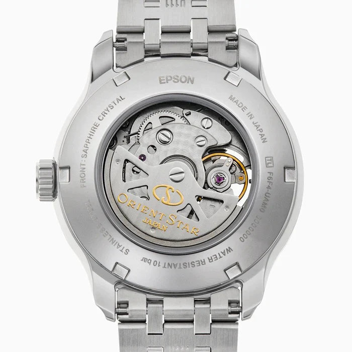 Mechanical Watch - Orient Star Contemporary Layered Skeleton Men's Silver Watch RE-AV0B08L00B