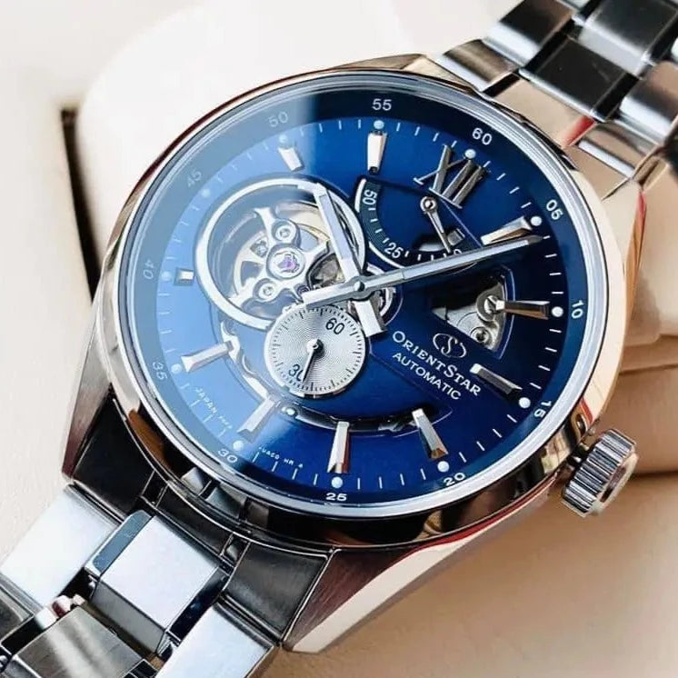 Mechanical Watch - Orient Star Contemporary Men's Silver Watch RE-AV0003L00B