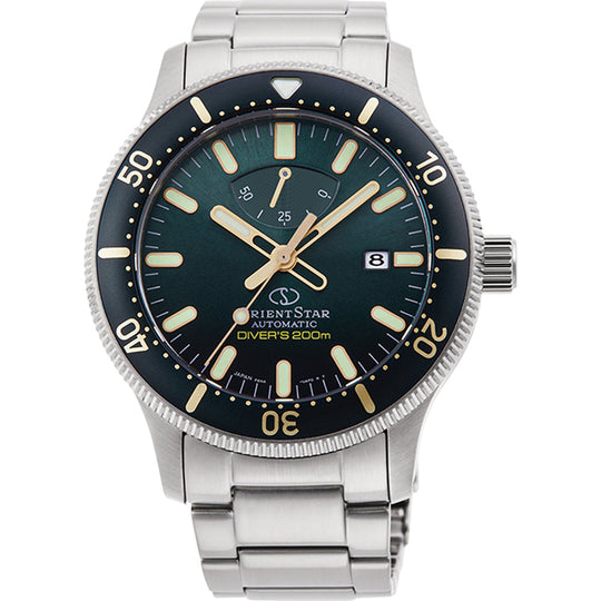 Orient Star Diver's Men's Silver Watch RE-AU0307E00B
