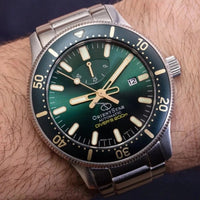 Mechanical Watch - Orient Star Diver's Men's Silver Watch RE-AU0307E00B