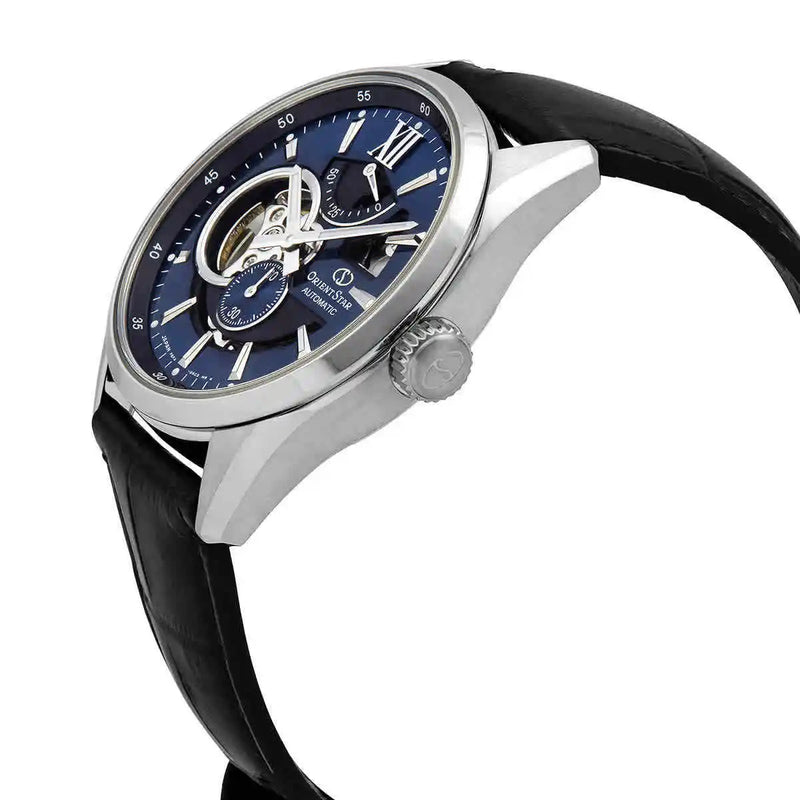Mechanical Watch - Orient Star Open Heart Men's Black Watch RE-AV0005L00B