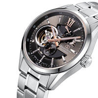 Mechanical Watch - Orient Star Open Heart Men's Silver Watch RE-AV0004N00B