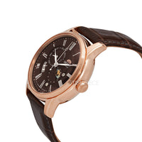 Mechanical Watch - Orient Sun And Moon Men's Brown Watch RA-AK0009T10B