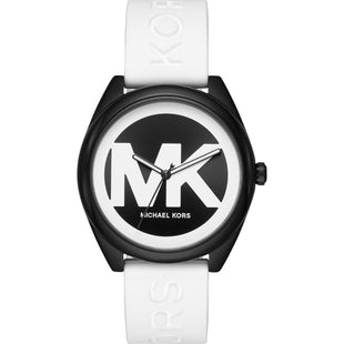 Michael Kors Ladies Watch Janelle 42mm Black White
