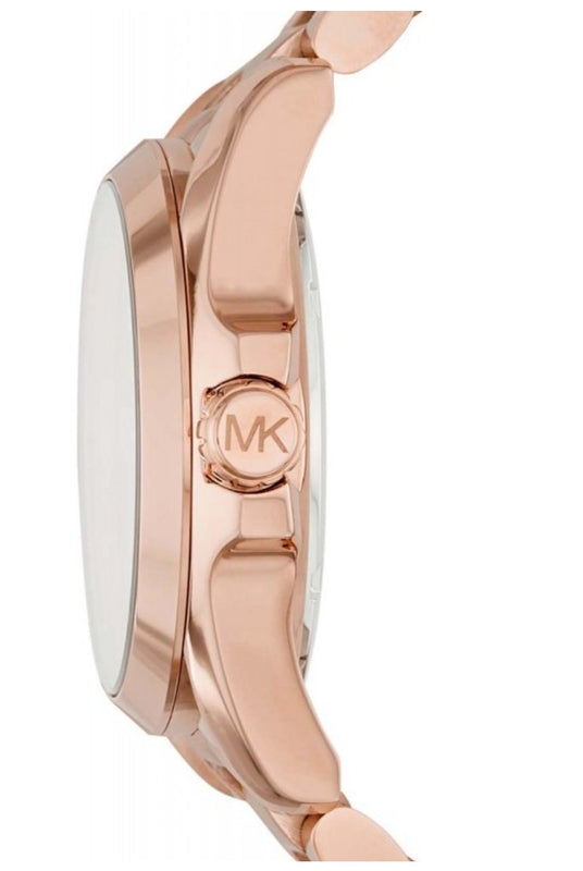 Michael Kors Ladies Watch Bradshaw Rose Gold Gems MK6437 - Watches & Crystals