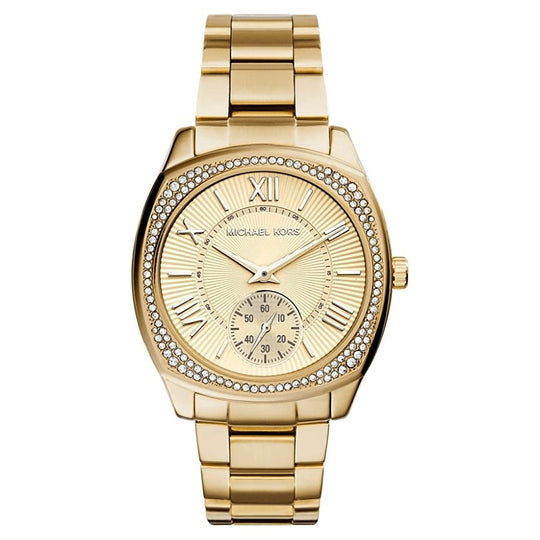 Michael Kors Ladies Watch Byrn 39mm Gold MK6134