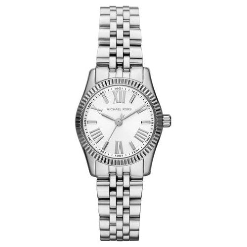 Michael Kors Mini Lexington Silver Ladies Bracelet Watch Mini Lexington Pavé Silver-Tone Watch in SILVER - Sale  main image 2