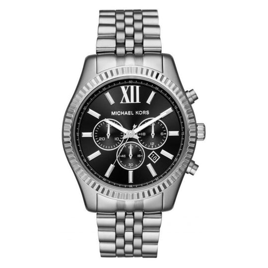 Michael Kors Watch Bradshaw Chronograph 43mm Black Silver MK5705