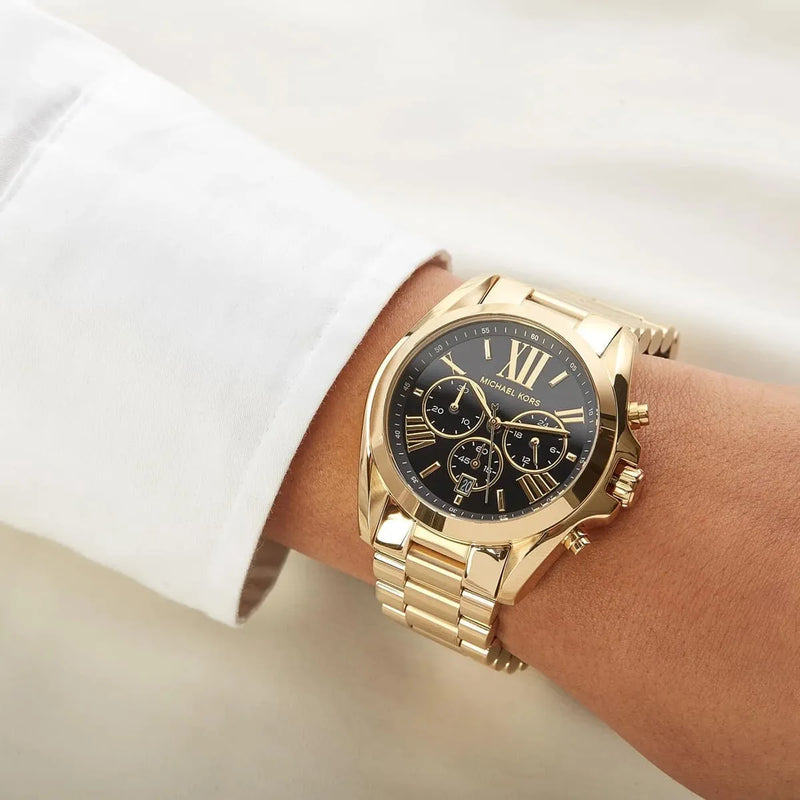 Michael Kors Bradshaw Unisex Gold Watch MK5739