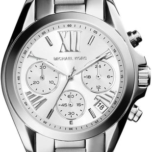 Michael Kors Watch Silver Bradshaw 35mm Chronograph