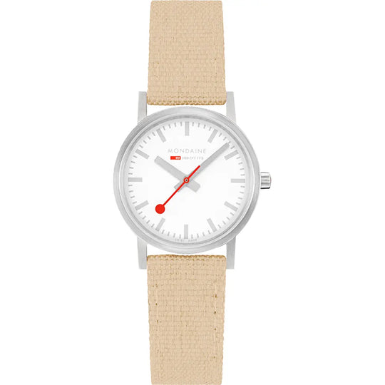 Mondaine Ladies Watch Classic White Beige A658.30323.17SBK