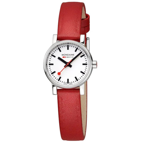 Mondaine EVO2 Red Vegan Grape Ladies Watch MSE.26110.LCV