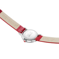 Mondaine EVO2 Red Vegan Grape Ladies Watch MSE.26110.LCV