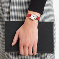 Mondaine EVO2 Red Vegan Grape Ladies Watch MSE.26110.LCV