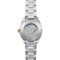 Orient Star Men's Gold Silver Open Heart Automatic Watch RE-AV0124G