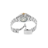 Orient Star Men's Gold Silver Open Heart Automatic Watch RE-AV0124G