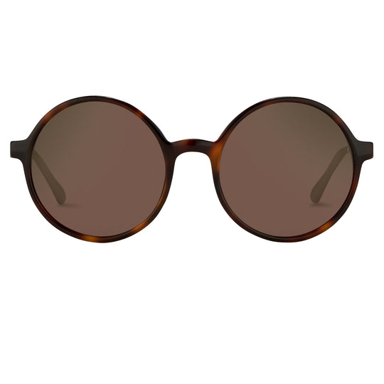 Orlebar Brown Sunglasses Round Tortoise Shell and Brown OB27C2SUN