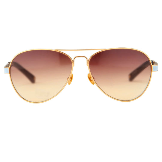 Oscar De La Renta Sunglasses Gold and Brown ODLR44C4SUN