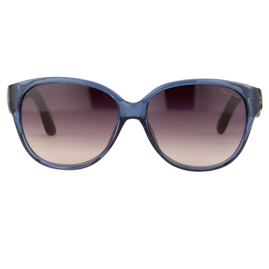 Oscar De La Renta Ladies Sunglasses Oval Blue and Grey ODLR30C4SUN