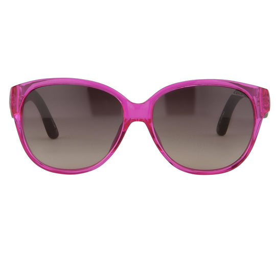 Oscar De La Renta Sunglasses Oval Pink and Dark Grey