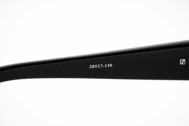 Oscar De La Renta Sunglasses Oversized Frame Black and Grey Lenses - ODLR45C1SUN - WatchPilot
