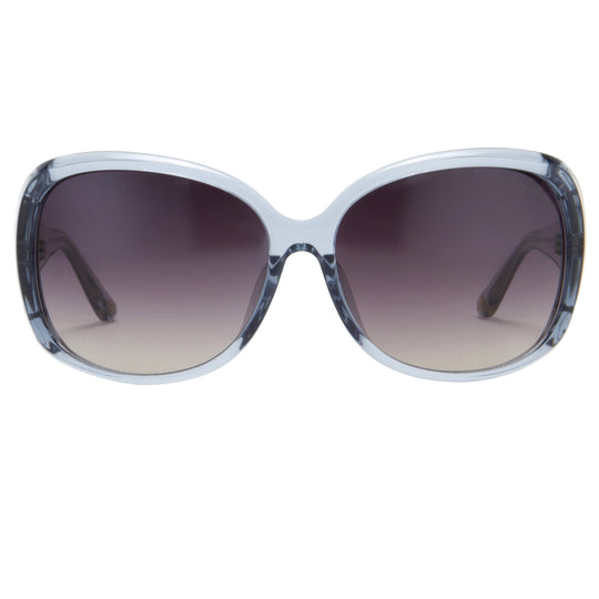 Oscar De La Renta Sunglasses Oversized Blue and Dark Grey