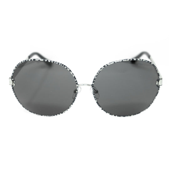 Oscar De La Renta Sunglasses Oversized Tortoise and Dark Grey