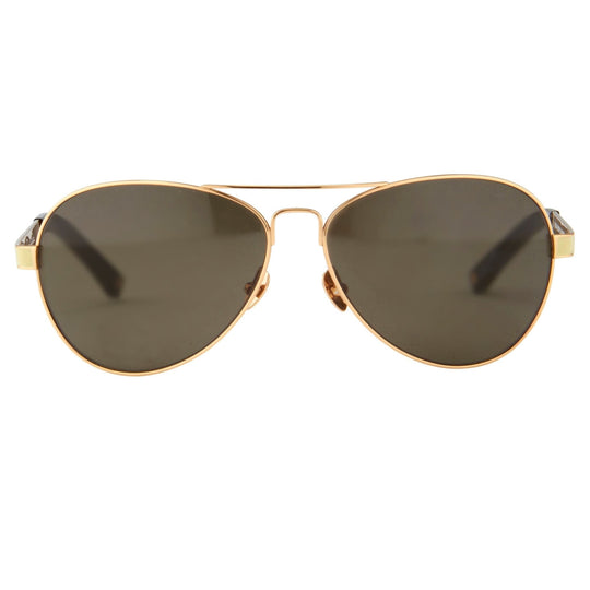 Oscar De La Renta Sunglasses Rose Gold and Green
