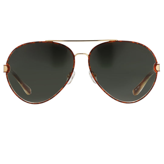 Oscar De La Renta Sunglasses Amber and Green