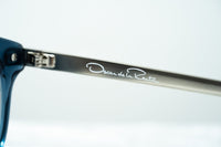 Oscar De La Renta Women Eyeglasses Multicolour Enamel Oval Blue and Clear Lenses - ODLR39C3OPT - WatchPilot
