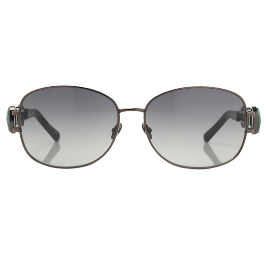 Oscar De La Renta Sunglasses Oval Bronze and Green