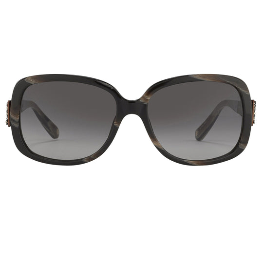 Oscar De La Renta Sunglasses Oversized Horn and Grey