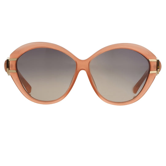 Oscar De La Renta Sunglasses Oversized Orange