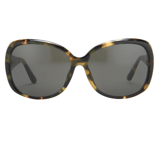 Oscar De La Renta Sunglasses Oversized Tortoise Shell and Grey