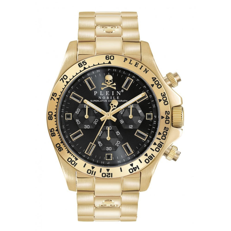 Philipp Plein Mens Watch Nobile Wonder Chronograph Gold PWCAA1021