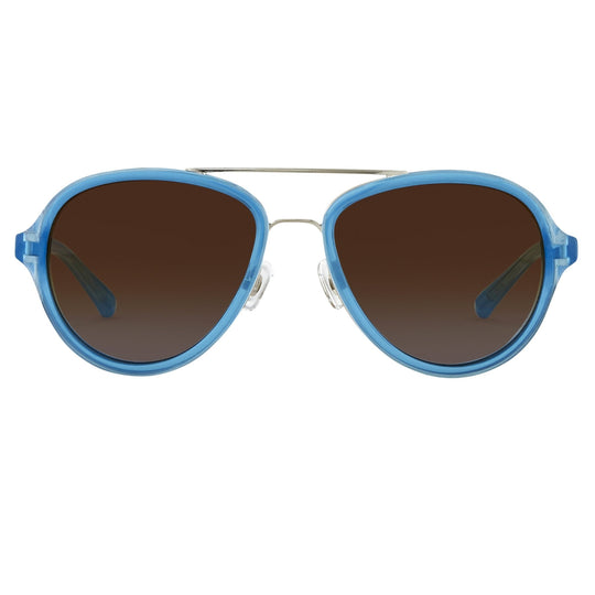 Phillip Lim Sunglasses Turquoise and Brown