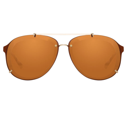 Phillip Lim Sunglasses Light Gold and Rust