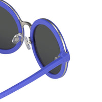 Phillip Lim Sunglasses with Round Blue and Electric Blue Lenses Category 3 - PL11C17SUN - WatchPilot