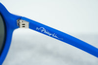 Phillip Lim Sunglasses with Round Blue and Electric Blue Lenses Category 3 - PL11C17SUN - WatchPilot