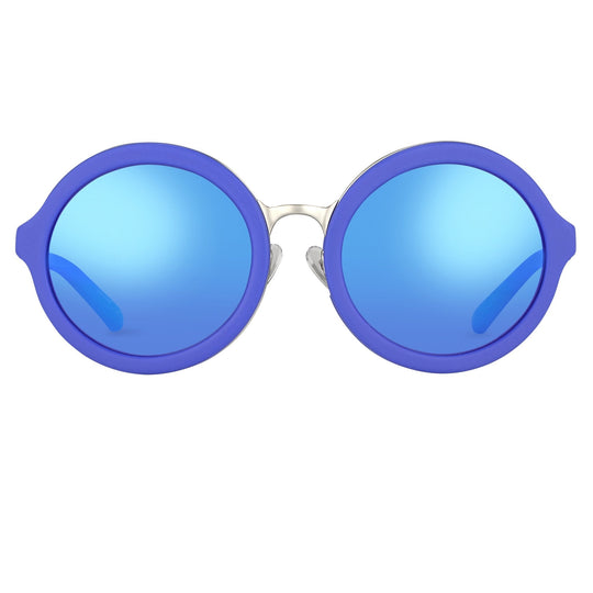 Phillip Lim Sunglasses Round Blue and Electric Blue