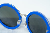 Phillip Lim Sunglasses with Round Blue and Electric Blue Lenses Category 3 - PL11C17SUN - WatchPilot