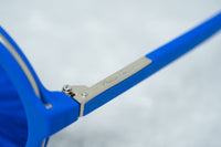 Phillip Lim Sunglasses with Round Blue and Electric Blue Lenses Category 3 - PL11C17SUN - WatchPilot