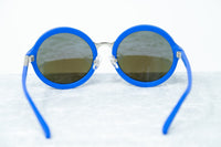 Phillip Lim Sunglasses with Round Blue and Electric Blue Lenses Category 3 - PL11C17SUN - WatchPilot